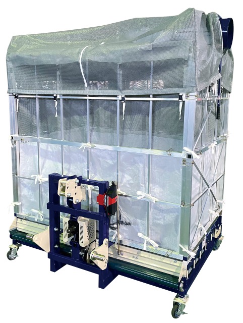 熊谷農機 新型まい太郎登場 仕様変更で作業効率アップ